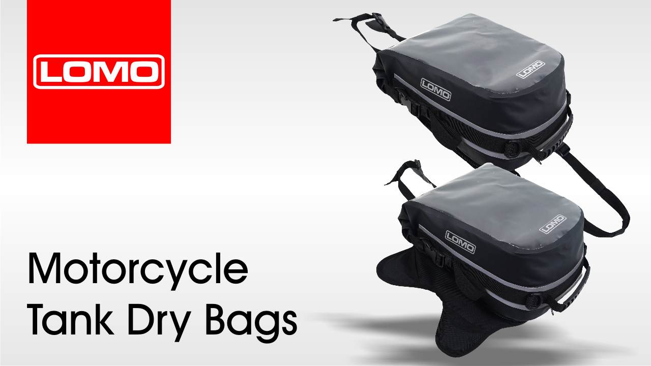 Motorcycle Tank Dry Bag - Waterproof - Magnetic Mount