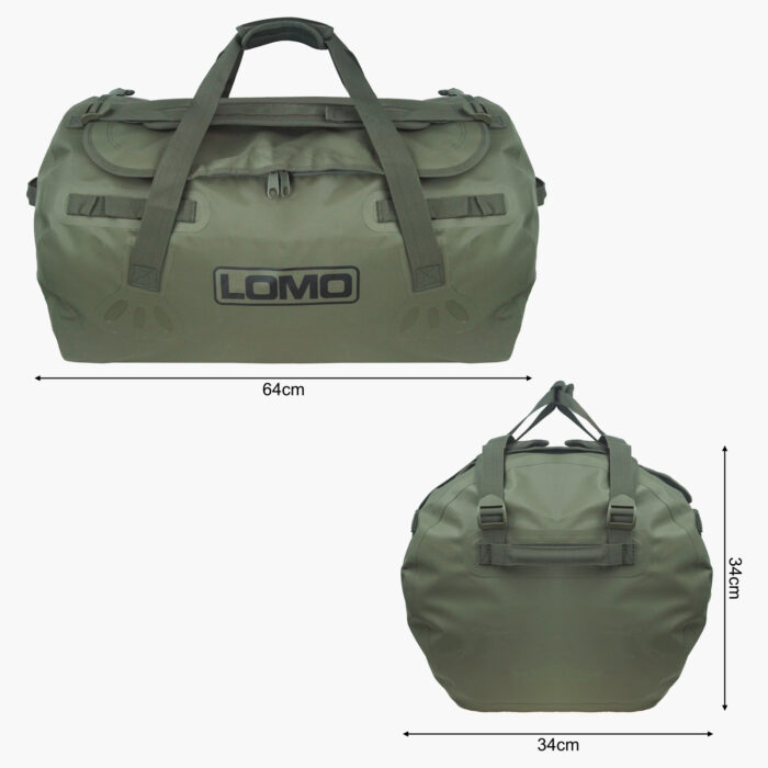 Blaze Expedition Holdall - Green 60L Dimensions